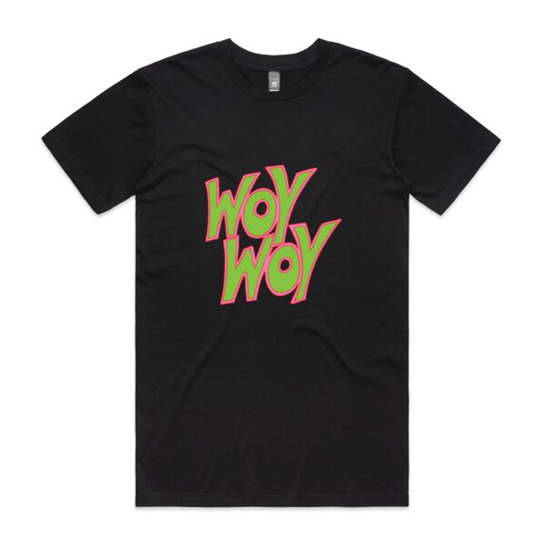 Woy Woy Men's Tee - Lime Thumbnail