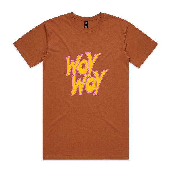 Woy Woy Men's Tee - Gold Thumbnail