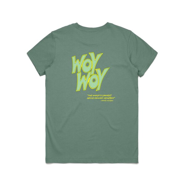 Woy Woy Quote Women's Tee Thumbnail