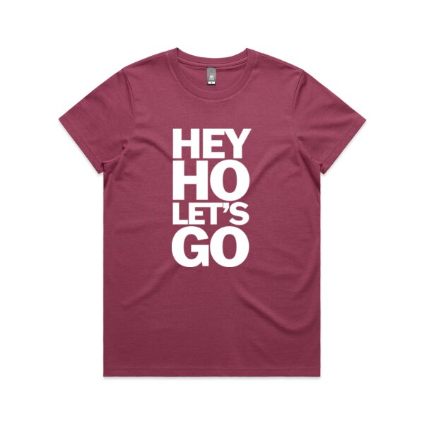 Hey Ho Let's Go Women's Tee Thumbnail
