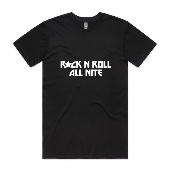 Rock N Roll All Nite Men's Tee Thumbnail