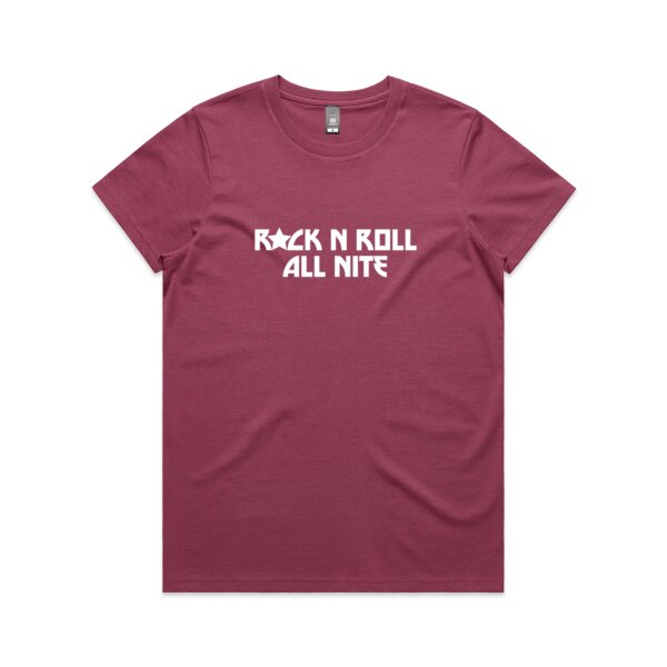 Rock N Roll All Nite Women's Tee Thumbnail