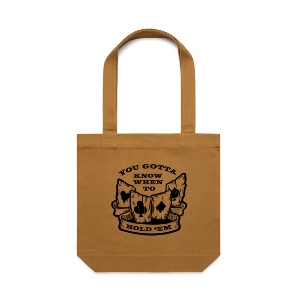 You Gotta Know When Tote  Thumbnail