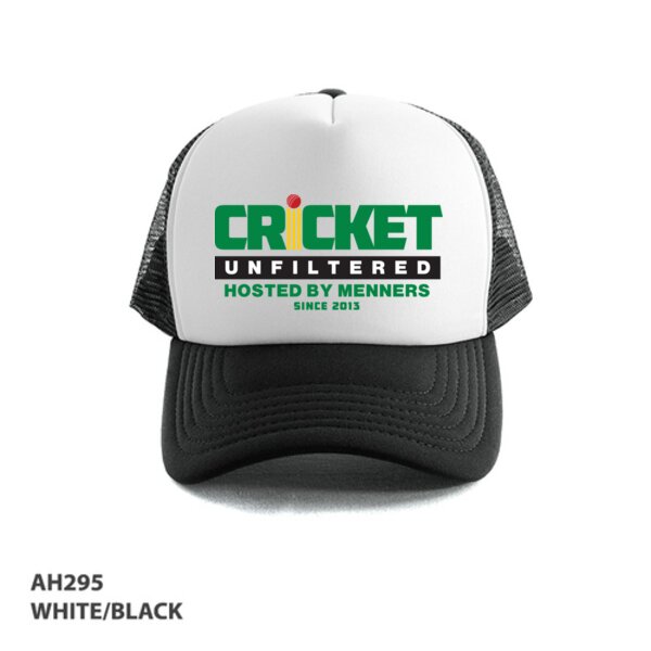 Cricket Unfiltered logo trucker cap Thumbnail