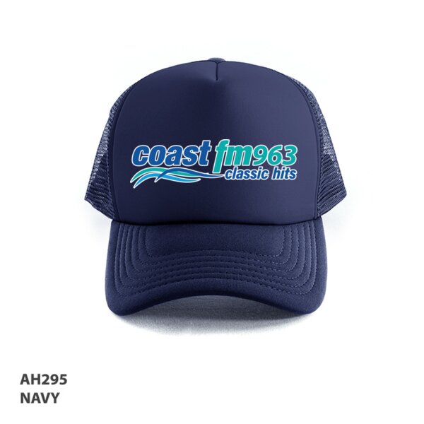 Coast FM 963 Trucker Cap full colour Thumbnail