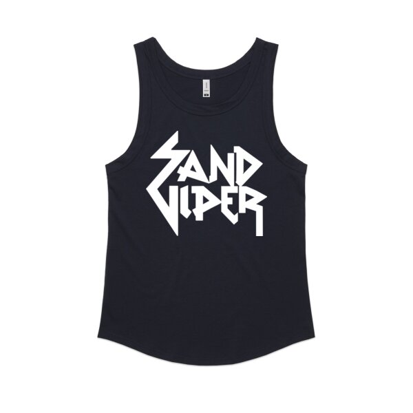 Sand Viper Womens Singlet Navy Thumbnail