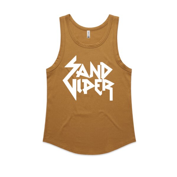 Sand Viper Womens Singlet Camel Thumbnail