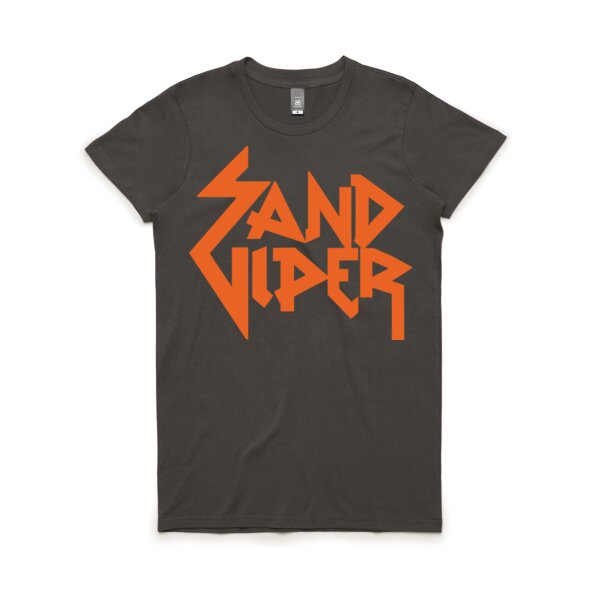 Sand Viper Orange Logo Women's Tee Thumbnail